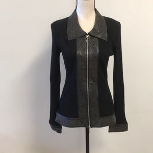 Leather Sweater WR 2000